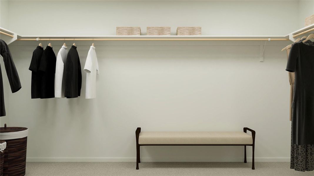 Furnished interior view inside a new home in Synova, Crosby (Image 21).