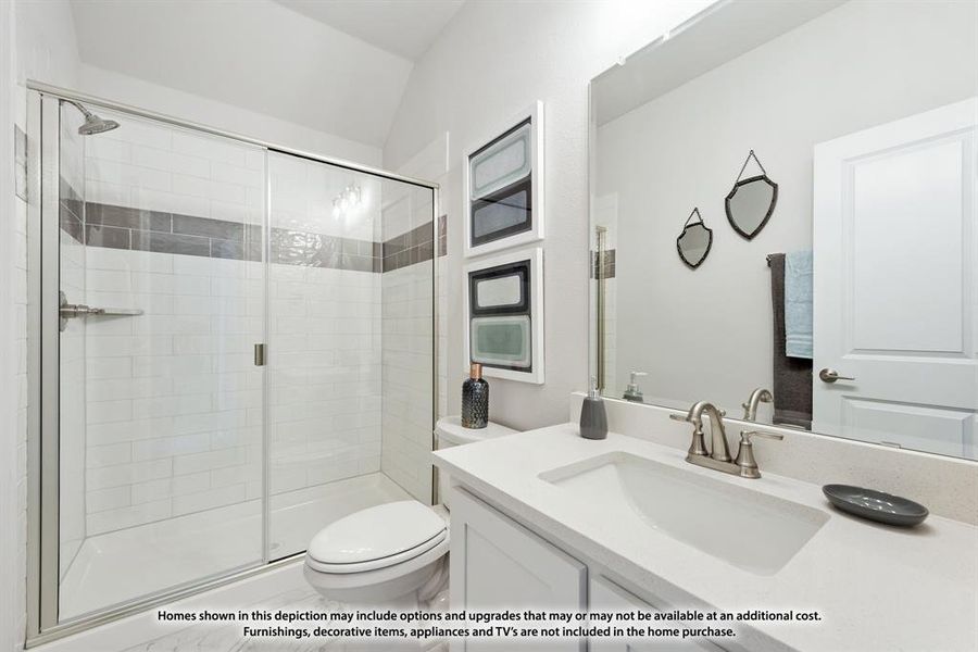 Furnished interior view inside a new home in Silo Mills, Joshua (Image 39).