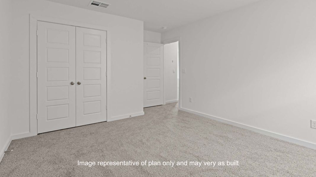 Spacious, unfurnished interior of a new home in Overlook West, Wolfforth (Image 26).