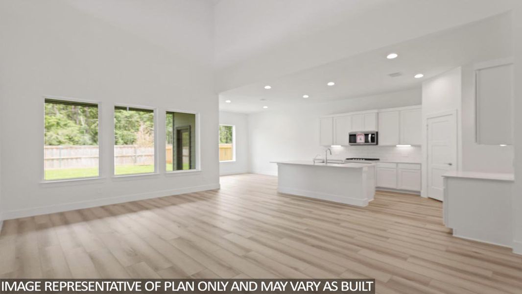Spacious, unfurnished interior of a new home in Silverthorne, Conroe (Image 15).