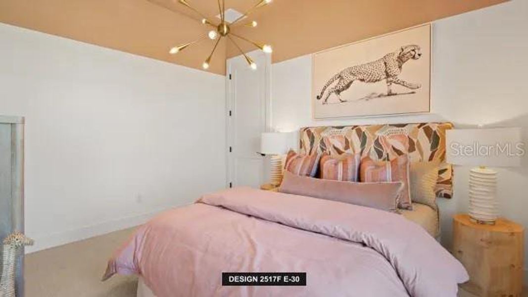 Furnished interior view inside a new home in Magnolia Bay, Nokomis (Image 5).