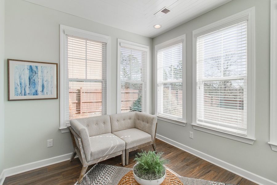 Furnished interior view inside a new home in Bluefield, Lexington (Image 13). Furnished interior view inside a new home in Bluefield, Lexington (Image 13).