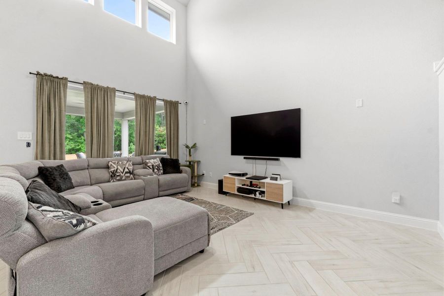 Furnished interior view inside a new home in , Magnolia (Image 8).
