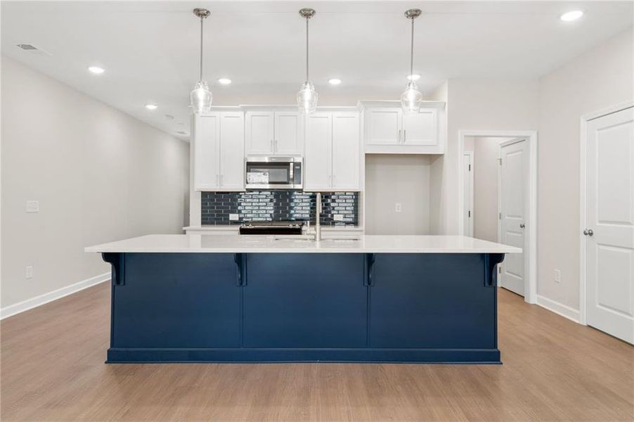 Furnished interior view inside a new home in Cherokee Township, Acworth (Image 4).