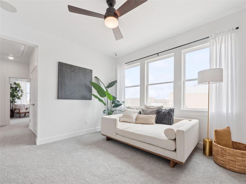 Versatile loft upstairs (*Photo not of actual home and used for illustration purposes only.)