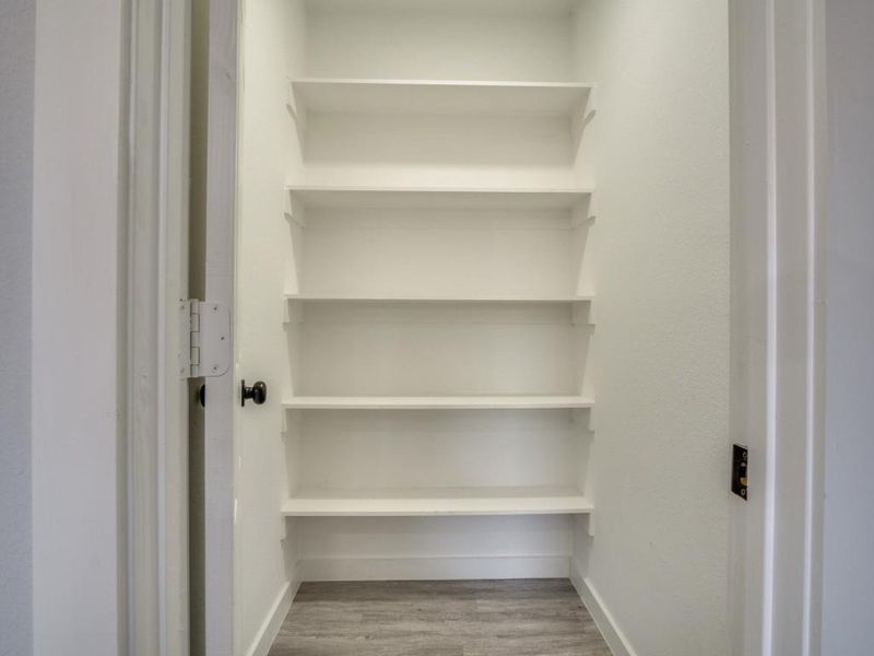 View of pantry View of pantry