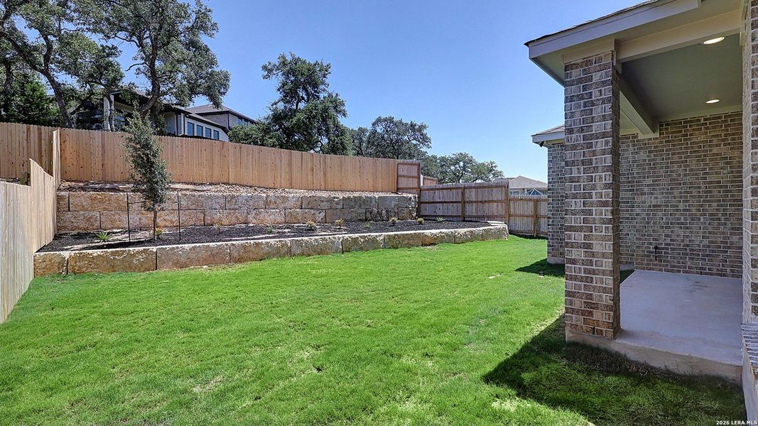 Exterior details and patio area of a home in The Ranches at Creekside, Boerne (Image 24). Exterior details and patio area of a home in The Ranches at Creekside, Boerne (Image 24).