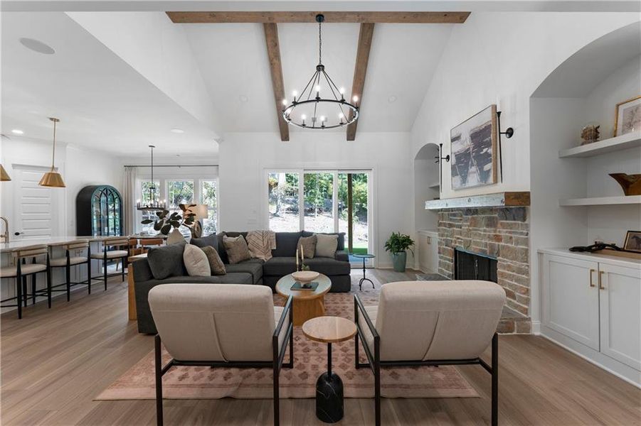 Furnished interior view inside a new home in , Waleska (Image 4).