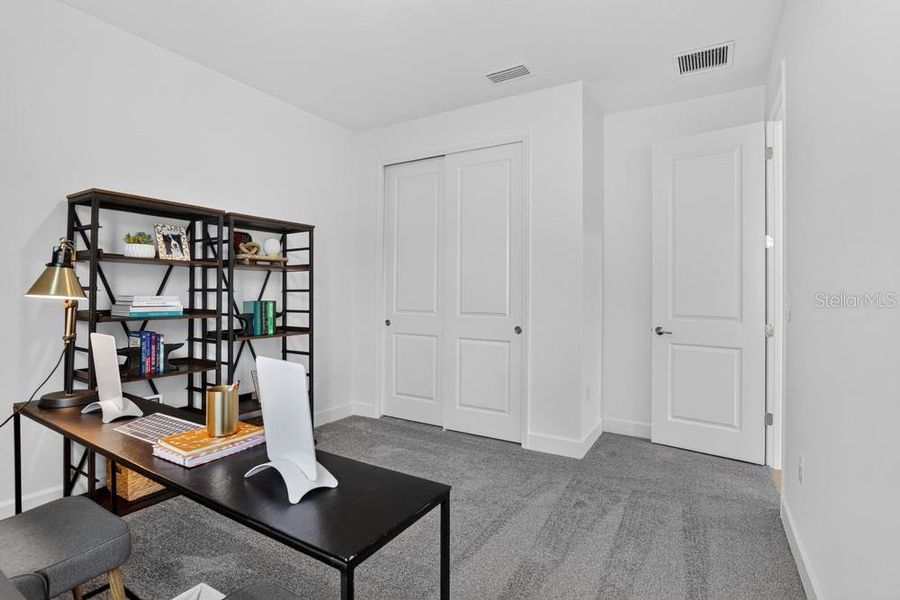 Furnished interior view inside a new home in Ardisia Park, New Smyrna Beach (Image 46).