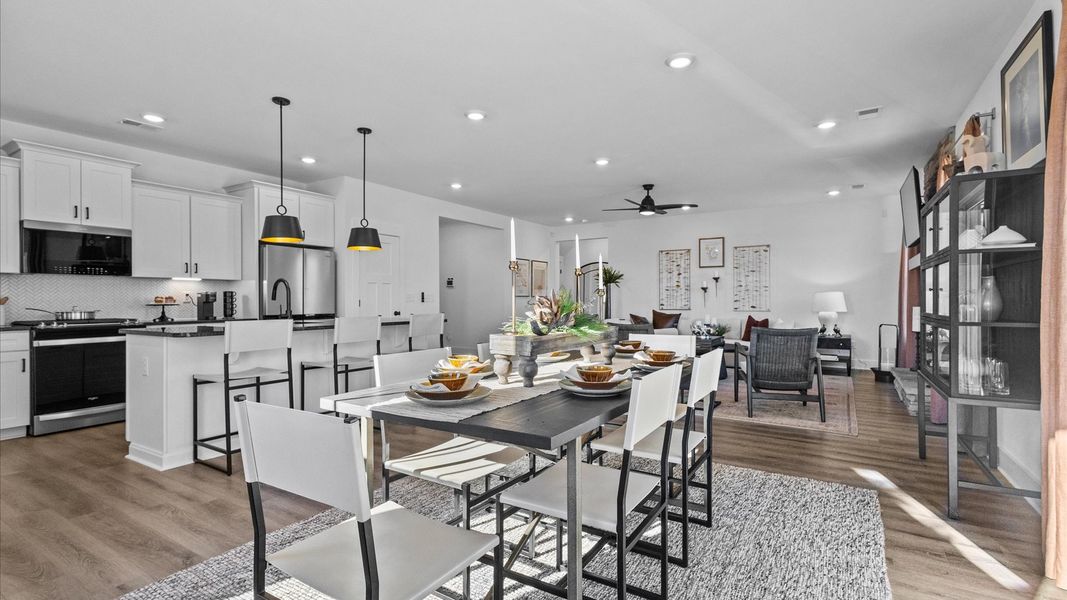 Furnished interior view inside a new home in Benjamin's Grove, Woodruff (Image 13). Furnished interior view inside a new home in Benjamin's Grove, Woodruff (Image 13).