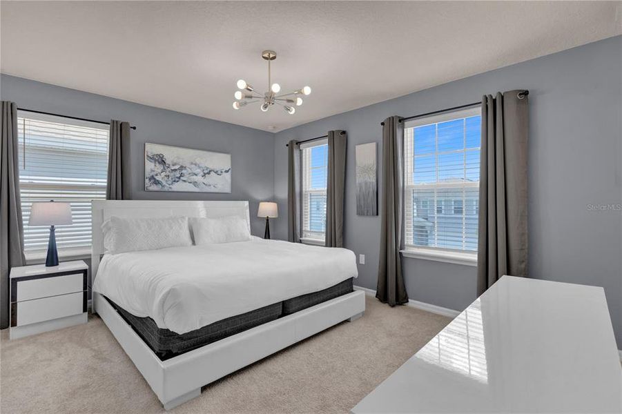 Furnished interior view inside a new home in , Davenport (Image 11).