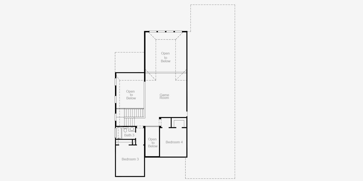 2D floor plan layout for the Shepherd by Coventry Homes in Cambridge Crossing 60', Celina, TX (Image 8).