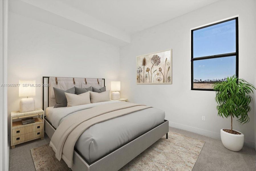 Furnished interior view inside a new home in , Port St. Lucie (Image 6).