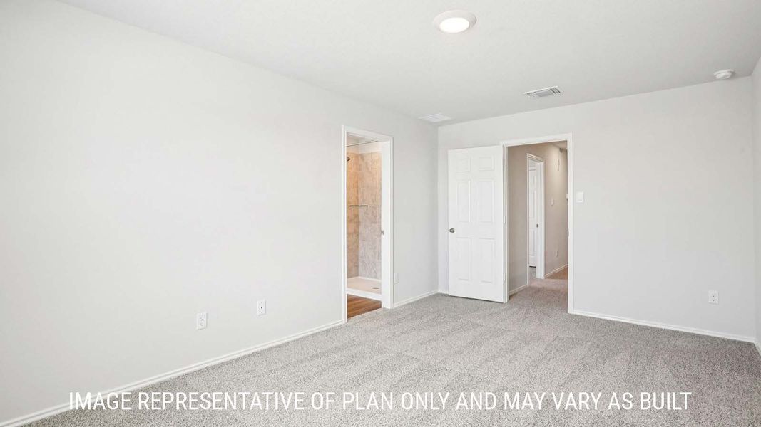 Spacious, unfurnished interior of a new home in Pecan Creek, Temple (Image 18). Spacious, unfurnished interior of a new home in Pecan Creek, Temple (Image 18).
