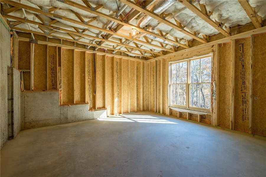 In-progress construction of a new home in , Ball Ground, GA (Image 56).