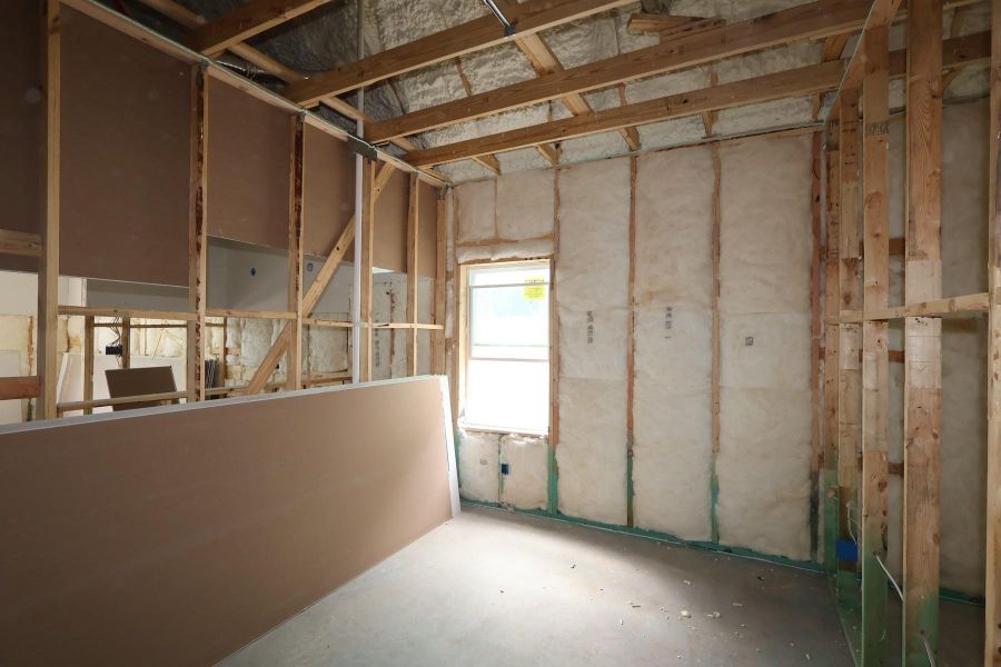 In-progress construction of a new home in Oakwood Estates, Waller, TX (Image 6).