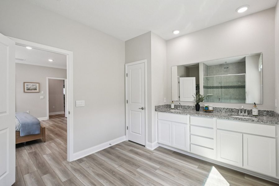 Representative furnished interior of a home built from the Drexel by Maronda Homes in Coastal Communities, Edgewater (Image 15).