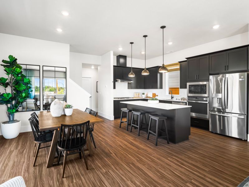 Representative furnished interior of a home built from the Holly by Risewell Homes in Elevon, Lavon (Image 6). Representative furnished interior of a home built from the Holly by Risewell Homes in Elevon, Lavon (Image 6).