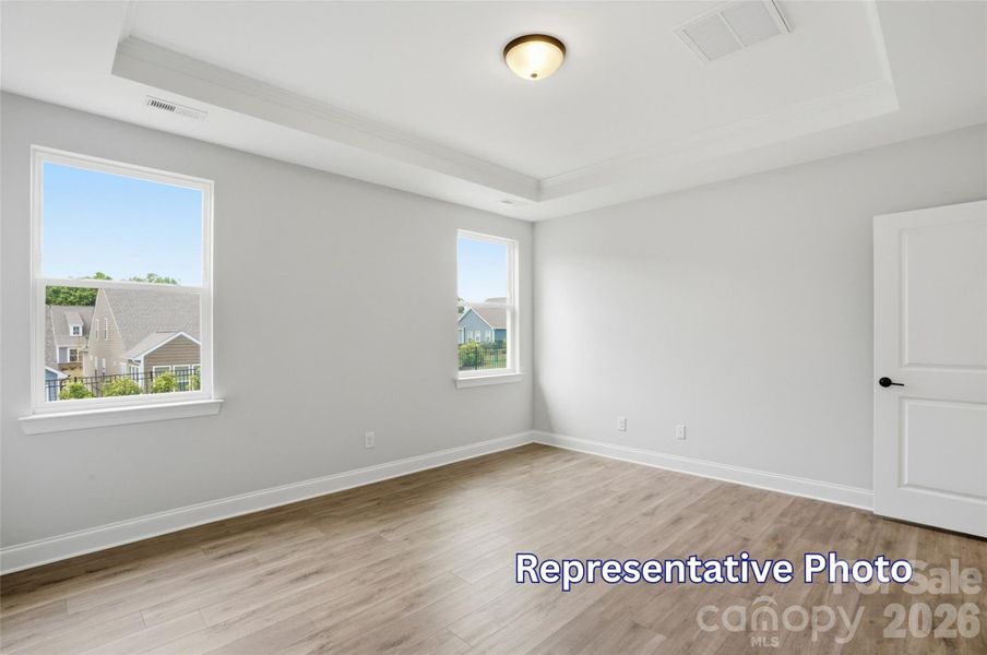 Spacious, unfurnished interior of a new home in Enclave at Riverdale, Huntersville (Image 40).