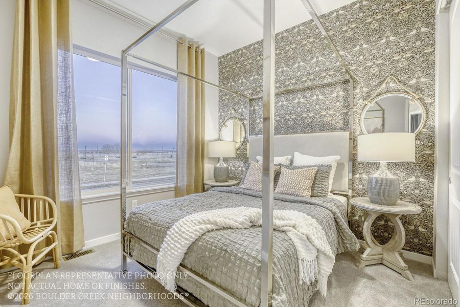 Furnished interior view inside a new home in , Fort Collins (Image 13).