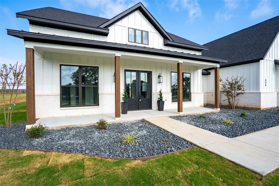 Exterior details and patio area of a home in , Granbury (Image 19). Exterior details and patio area of a home in , Granbury (Image 19).