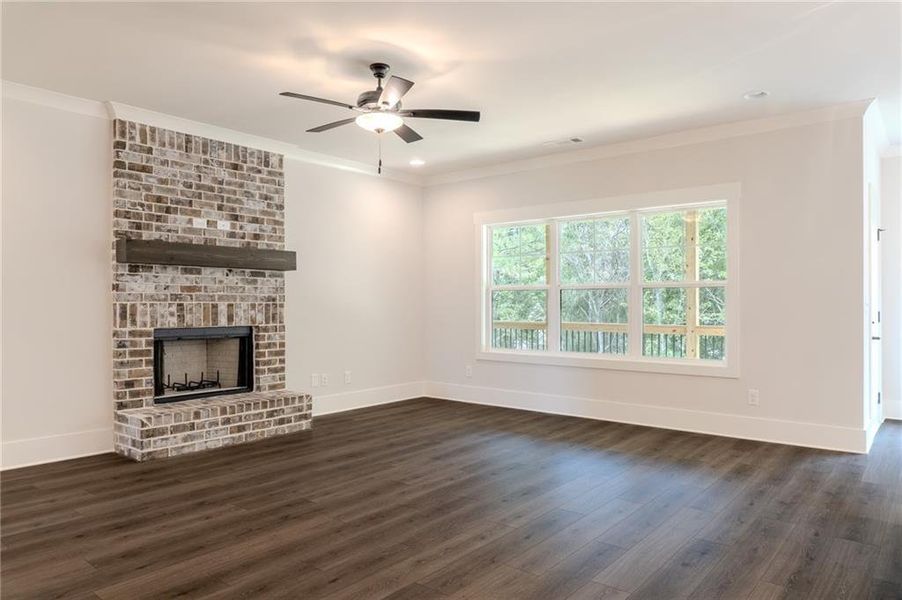 Spacious, unfurnished interior of a new home in Riverwalk, Monroe (Image 31).