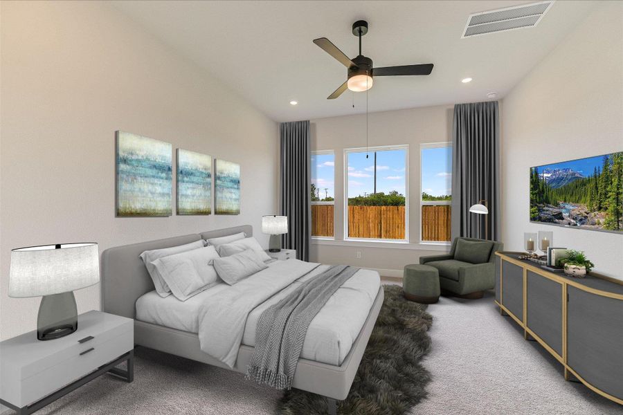 Owner's Retreat (Virtual Staging)