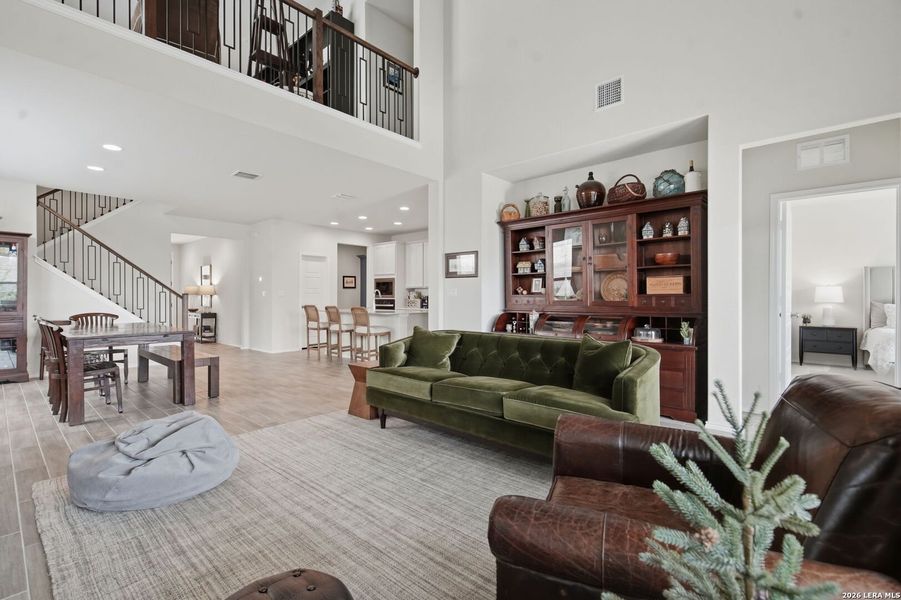 Furnished interior view inside a new home in Bison Ridge, San Antonio (Image 16).