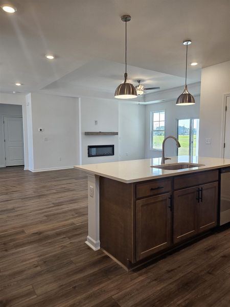 Furnished interior view inside a new home in Edgefield, Loris (Image 10).