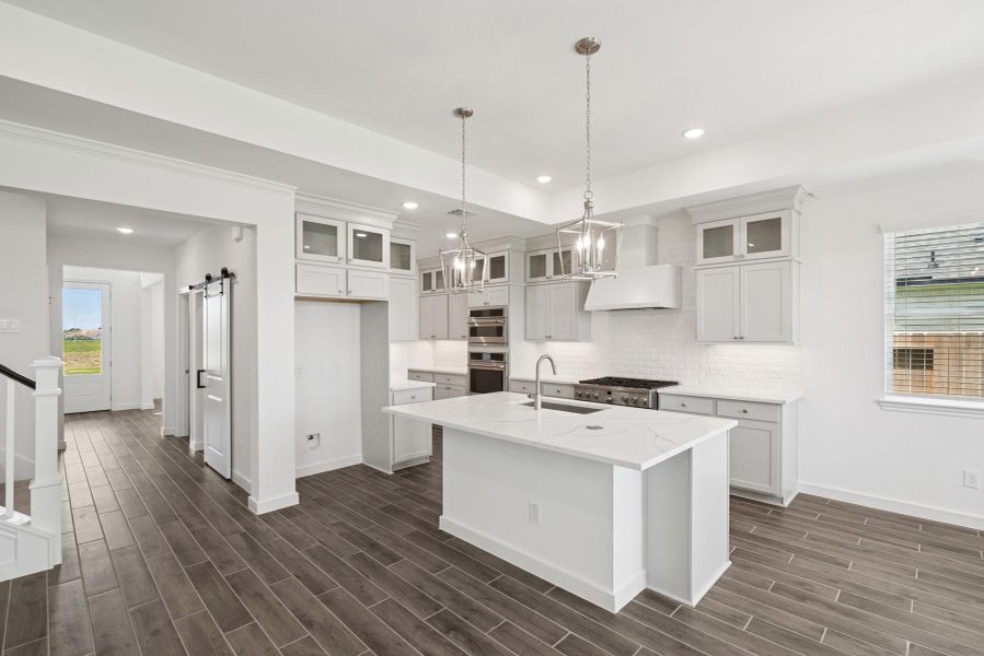 Gourmet island kitchen Gourmet island kitchen