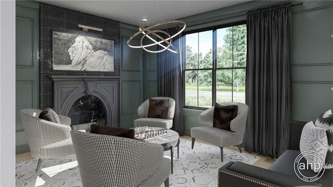 Furnished interior view inside a new home in , Ball Ground (Image 6).