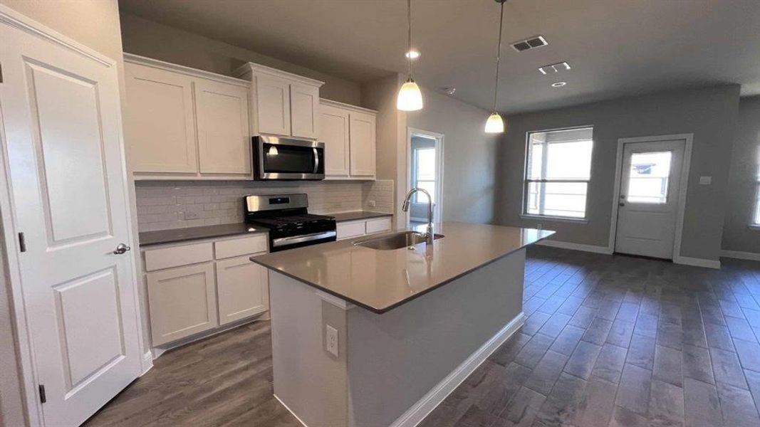 Kitchen-
All Home and community information, including pricing, included features, terms, availability and amenities, are subject to change at any time without notice or obligation. All Drawings, pictures, photographs, video, square footages, floor plans, elevations, features, colors and sizes are approximate for illustration purposes only and will vary from the homes as built. Kitchen-
All Home and community information, including pricing, included features, terms, availability and amenities, are subject to change at any time without notice or obligation. All Drawings, pictures, photographs, video, square footages, floor plans, elevations, features, colors and sizes are approximate for illustration purposes only and will vary from the homes as built.