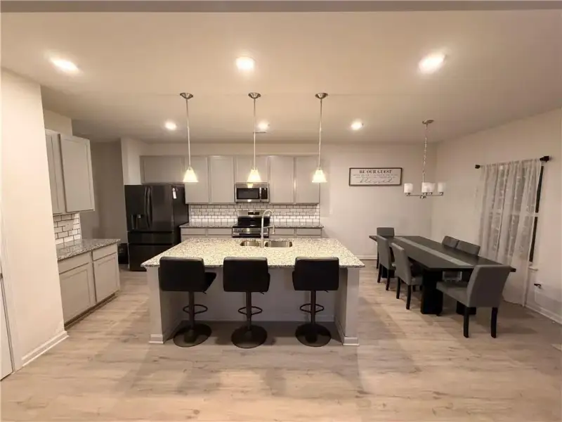 Furnished interior view inside a new home in , Winder (Image 5).