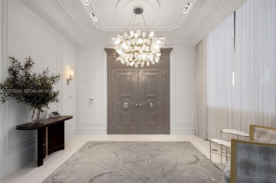 Furnished interior view inside a new home in , Sunny Isles Beach (Image 8).
