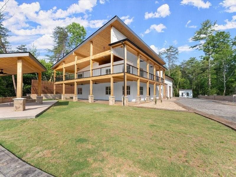 Front exterior of a new home in , Dahlonega, GA, highlighting curb appeal (Image 35).