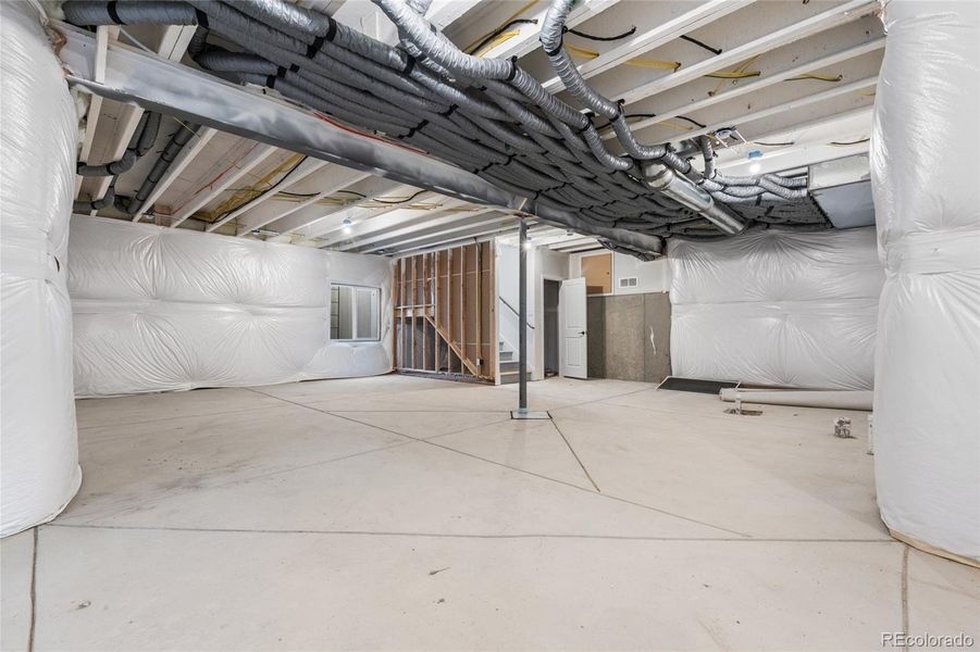 In-progress construction of a new home in Harvest Crossing, Aurora, CO (Image 29).