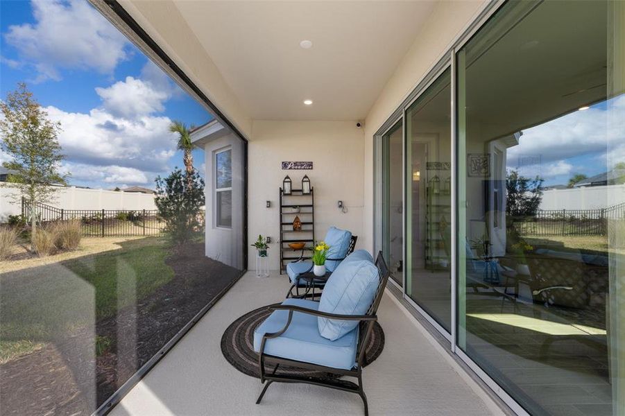 Exterior details and patio area of a home in , Wesley Chapel (Image 22). Exterior details and patio area of a home in , Wesley Chapel (Image 22).