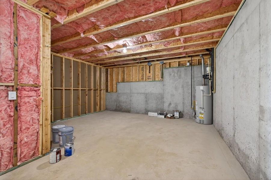 In-progress construction of a new home in Hemingway, Flowery Branch, GA (Image 45).
