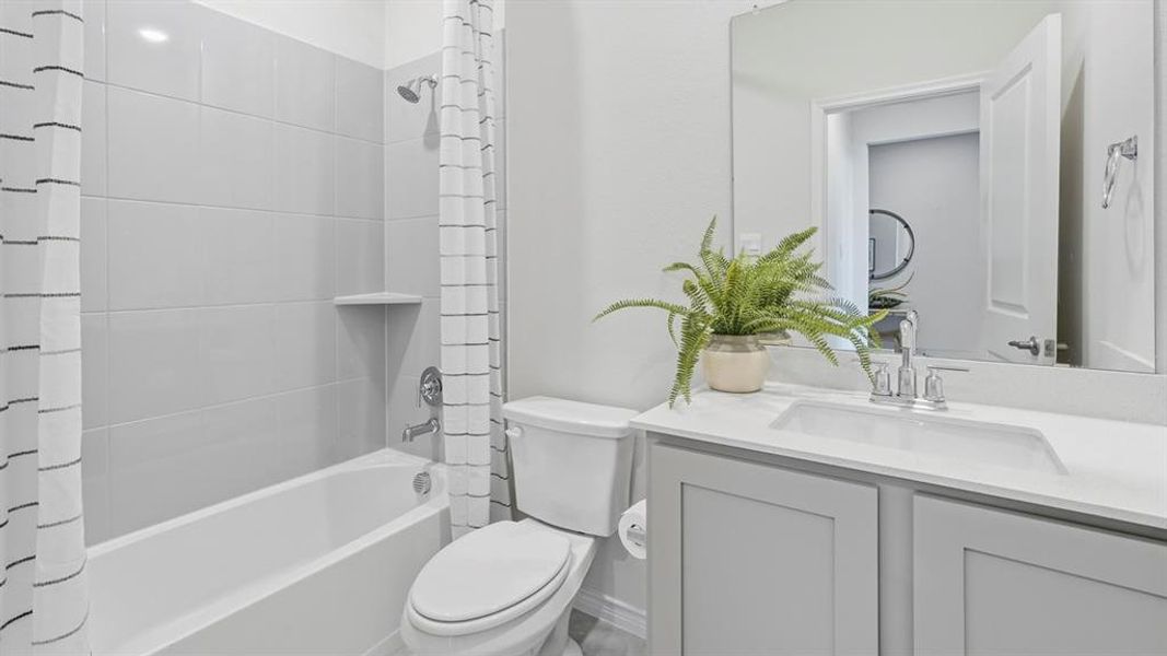 Furnished interior view inside a new home in The Woods at Lindsey Place, Anna (Image 21). Furnished interior view inside a new home in The Woods at Lindsey Place, Anna (Image 21).