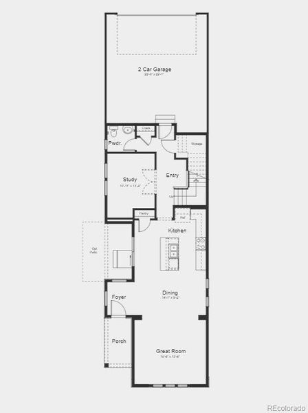 Structural options include: loft, gas range, air conditioning, outdoor patio, and additional sink in primary.