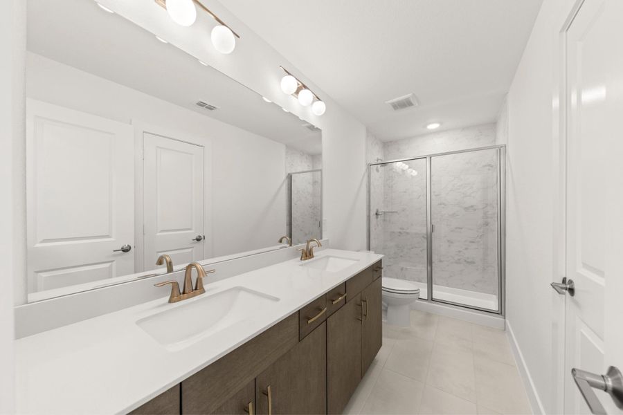 Furnished interior view inside a new home in Inspiration Collection at Union Park, Little Elm (Image 12). Furnished interior view inside a new home in Inspiration Collection at Union Park, Little Elm (Image 12).