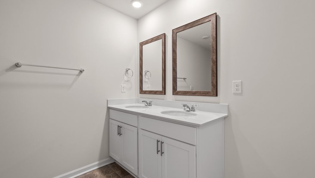 Furnished interior view inside a new home in Tanglewood Townes, Greenville (Image 9).