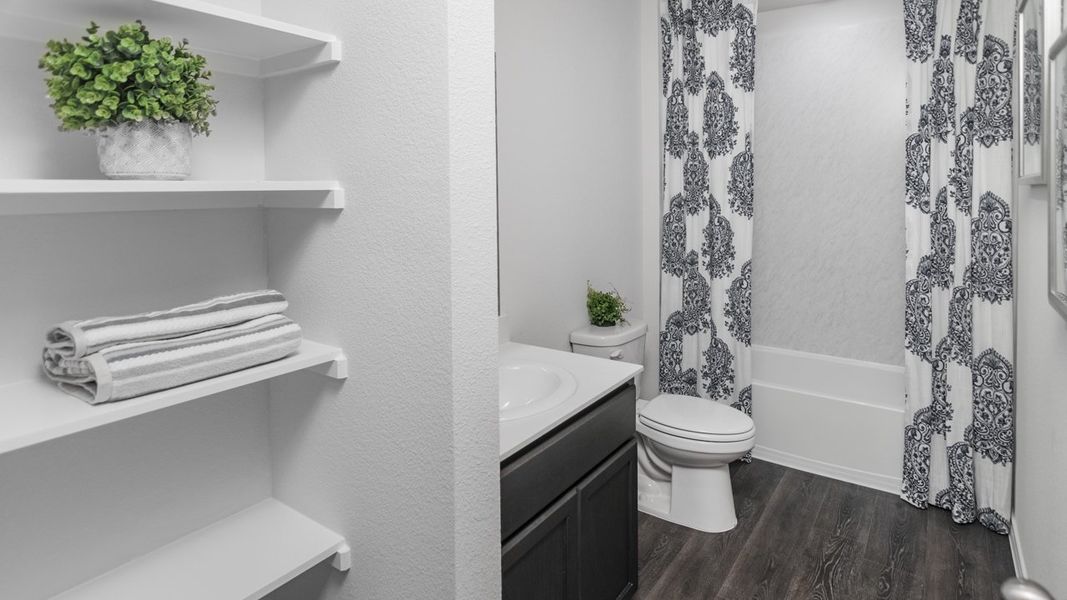 Furnished interior view inside a new home in Valor Farms, Royse City (Image 3).