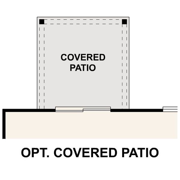 2D floor plan layout for the Rowan by Century Communities in Cedar Hollow, Hickory, NC (Image 4).