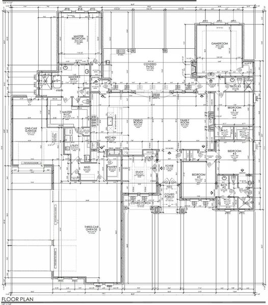 2D floor plan layout of this home in The Vines, Haslet, TX (Image 5).