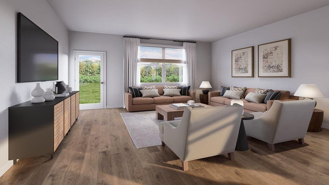 Furnished interior view inside a new home in Berkeley Bay, Ridgeville (Image 5).