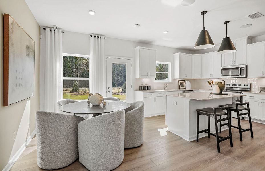 Representative furnished interior of a home built from the Carson by Pulte Homes in Mallard Park, Charlotte (Image 43).
