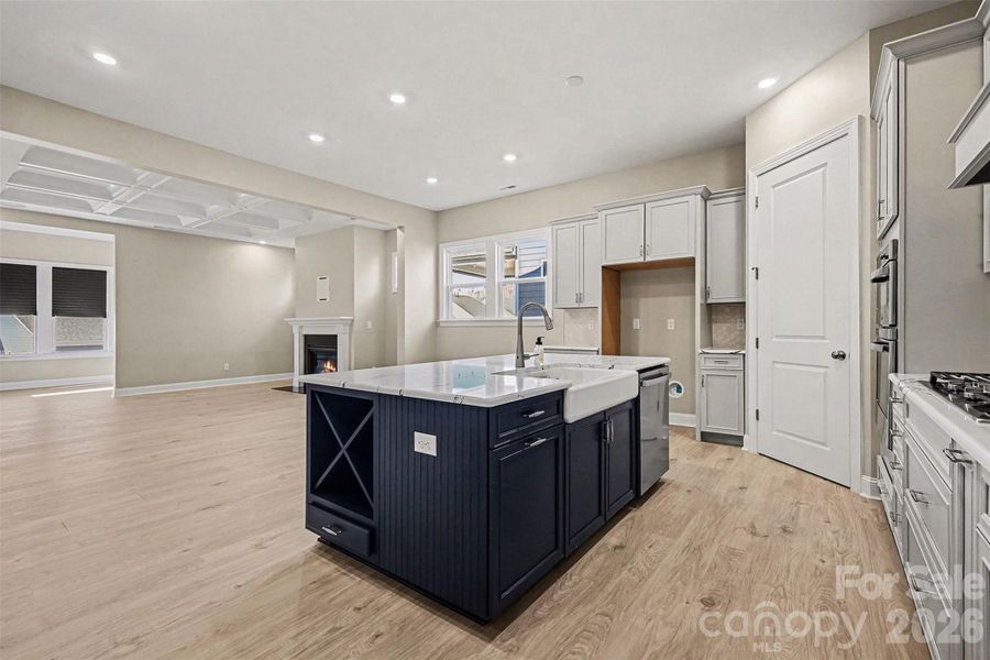 Furnished interior view inside a new home in Stafford at Langtree, Mooresville (Image 3).