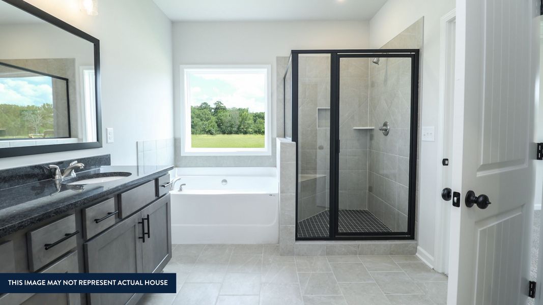 Furnished interior view inside a new home in Riverwalk, Monroe (Image 7).