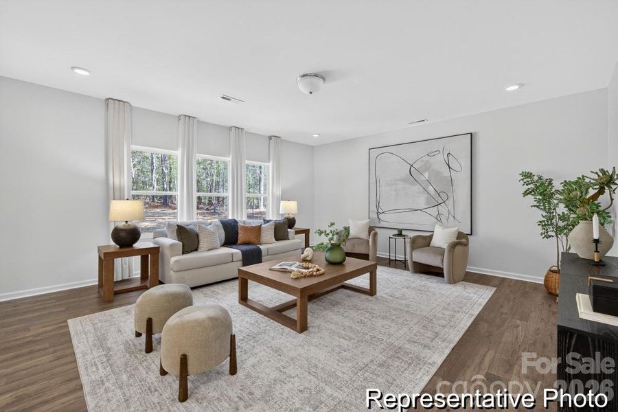 Furnished interior view inside a new home in Beaver Creek, Statesville (Image 11).